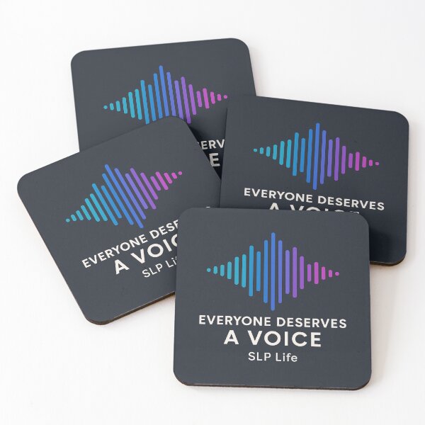 Item preview, Everyone Deserves a Voice SLP Waveform Graphic T-Shirt designed and sold by Brunski-Tech.
