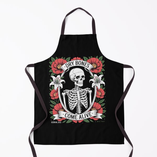 Item preview, Dry Bones Come Alive Funny Skeleton Floral Christian Faith Long designed and sold by estellaken.