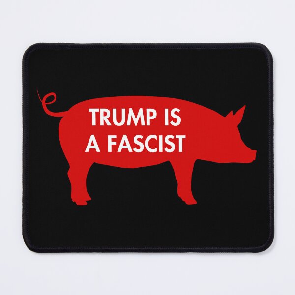 Item preview, Trump is a fascist (red pig) designed and sold by Thelittlelord.