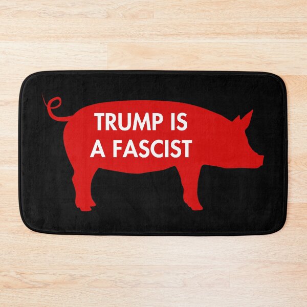 Item preview, Trump is a fascist (red pig) designed and sold by Thelittlelord.