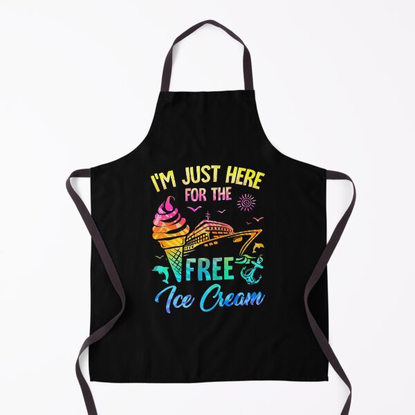 Item preview, I'M Just Here For The Free Ice Cream Family Cruise Trip 2025 designed and sold by JacquelineEnri.