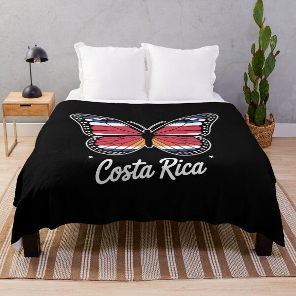 Item preview, Costa Rica Butterfly Costa Rican Pride Costa Rican Flag designed and sold by estellaken.