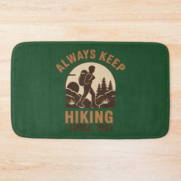Item preview, Always Keep Hiking Since 1981 - Vintage Outdoor Adventure Design designed and sold by THE-DAILY-DRIPS.