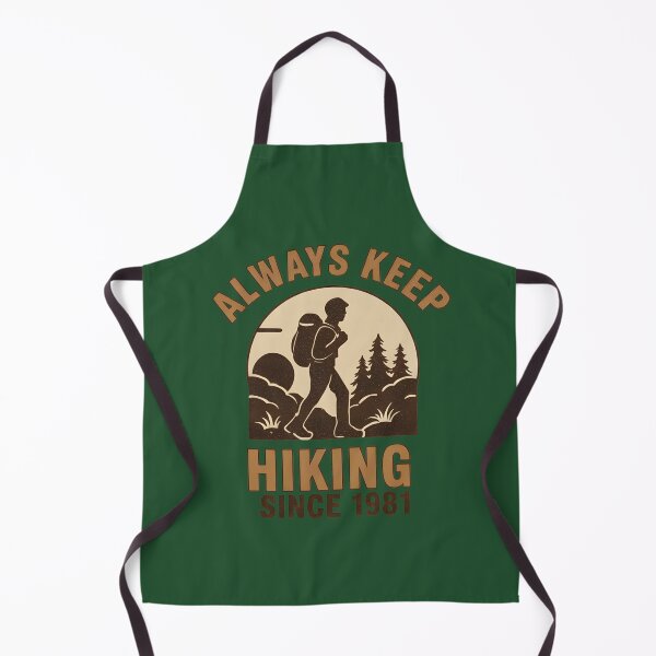 Item preview, Always Keep Hiking Since 1981 - Vintage Outdoor Adventure Design designed and sold by THE-DAILY-DRIPS.