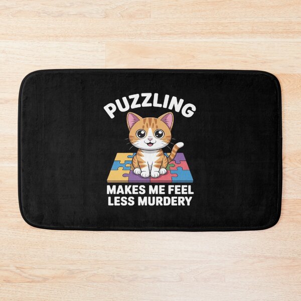 Item preview, Puzzling Makes Me Less Murdery Puzzle designed and sold by TechnicalSara.