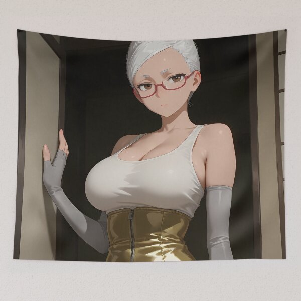 Item preview, Seiko Ayase Sensual Strong Aura Dandadan Anime Girl Waifu designed and sold by thedarvills.