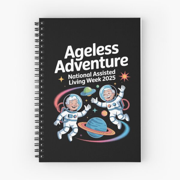 Item preview, Ageless Adventure National Assisted Living Week 2025 designed and sold by HaileyRobel.
