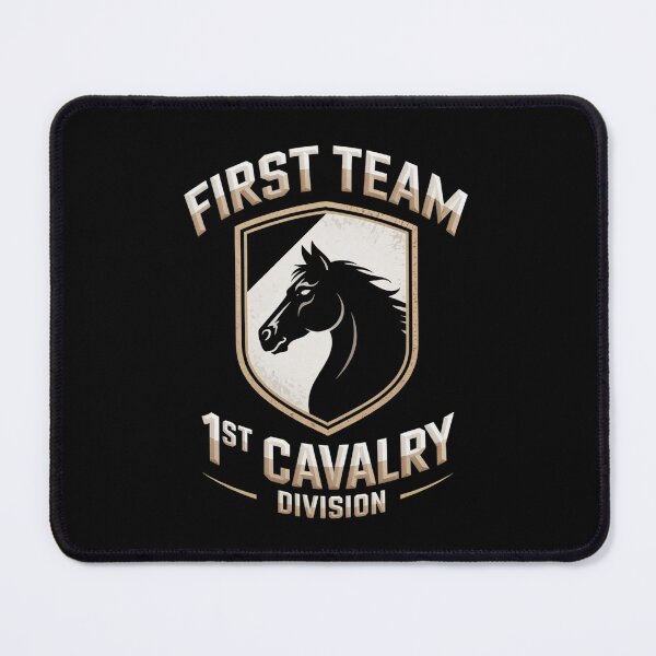 Item preview, First Team - for Army Veterans of 1st Cav Div designed and sold by AmparoBoyle.
