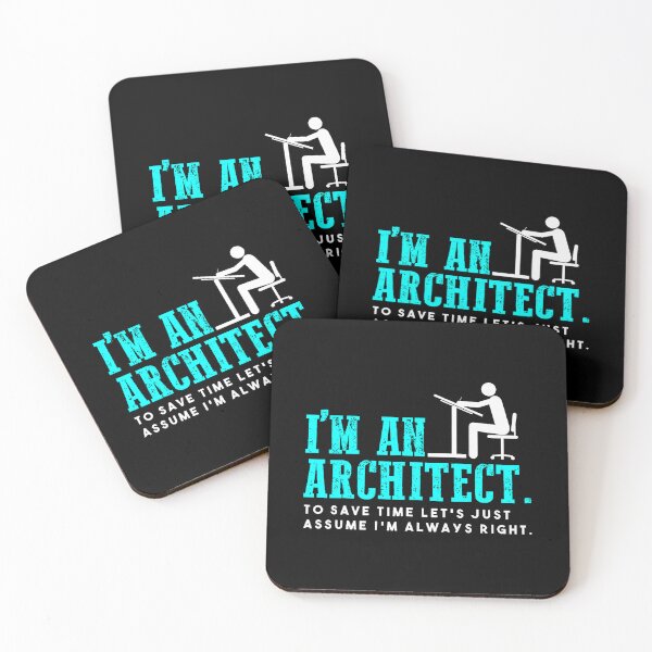Item preview, Funny Architect Always Right Sarcastic Job Quote designed and sold by SelmaBonnie.