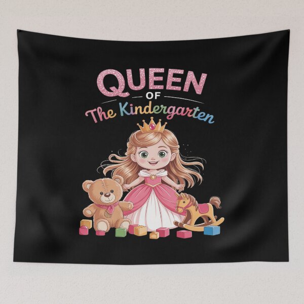 Item preview, Queen Of Kindergarten Student Back To School Day designed and sold by TechnicalSara.