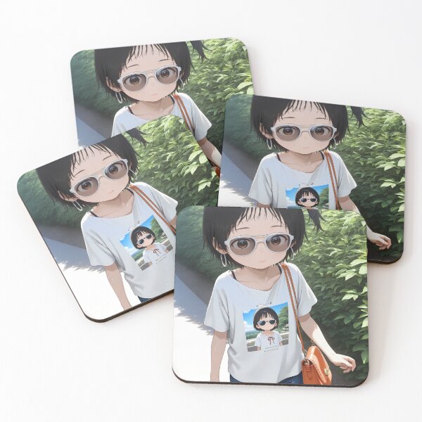 Item preview, Shizuka Kuze Casual Summer Walk Takopi Original Sin Anime Girl designed and sold by thedarvills.