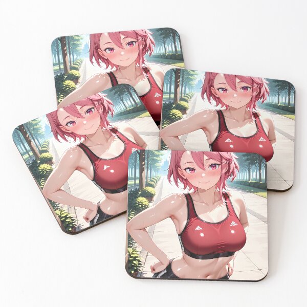 Item preview, Aira Shiratori Summer Portrait Fitness Glow Dandadan designed and sold by thedarvills.