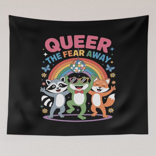 Item preview, Queer The Fear Away Gay Pride Equality designed and sold by TechnicalSara.