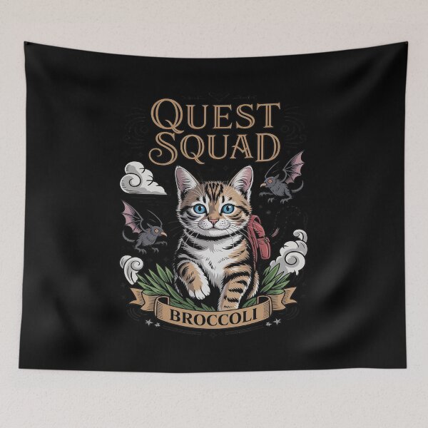 Item preview, Quest Fantasy Squad Broccoli designed and sold by TechnicalSara.