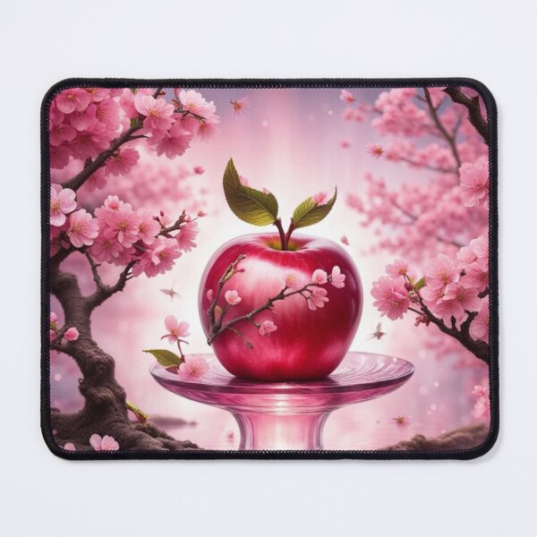 Item preview, Cherry Blossom Apple on Pedestal designed and sold by Stitch Studios.