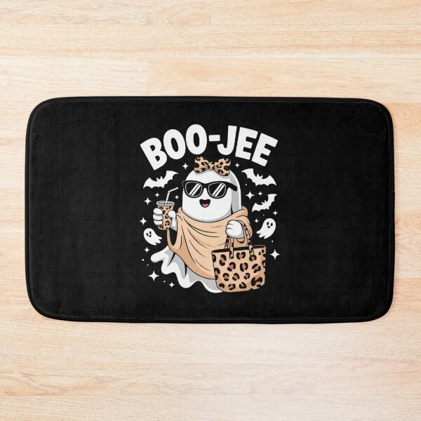 Item preview, Coquette Leopard Ghost Coffee Boo-JEE Halloween Boujee Ghost  designed and sold by DrewLeuschke.
