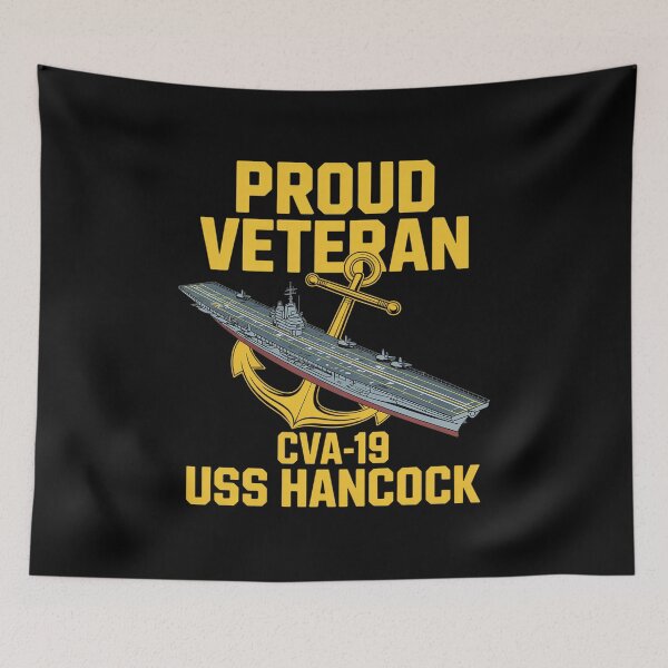Item preview, Aircraft Carrier USS Hancock CVA-19 Veterans Father Grandpa designed and sold by AmparoBoyle.