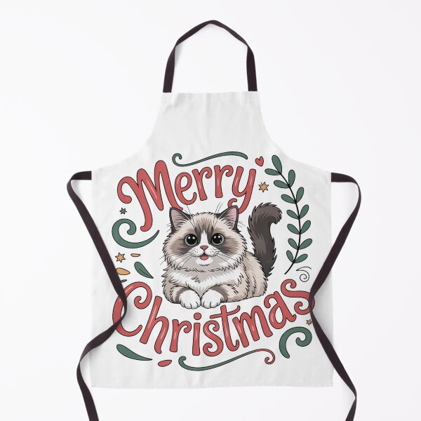 Item preview, Ragdoll cat merry Christmas Santa designed and sold by kaka8888.