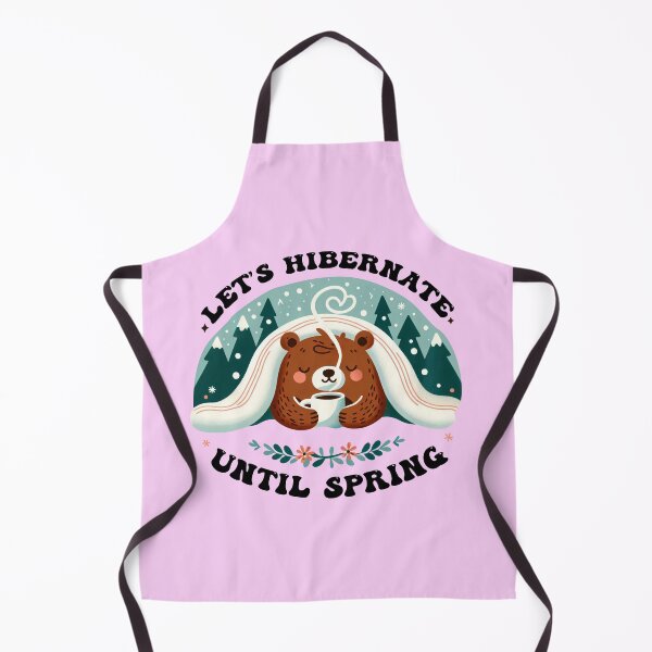 Item preview, Let’s Hibernate Until Spring Cute Bear Winter Cozy Sleepy Design designed and sold by socozora.