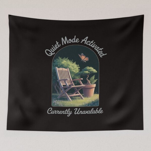 Item preview, Quiet Mode Activated Gardening designed and sold by TechnicalSara.