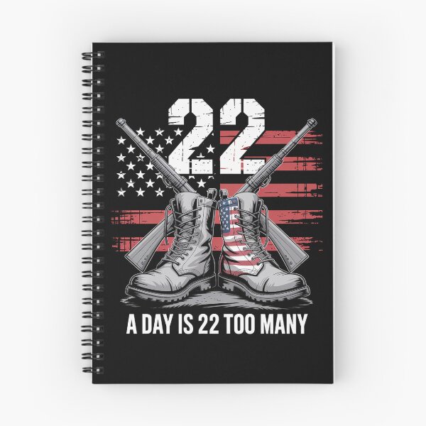 Item preview, 22 A Day Is 22 Too Many Veteran Lives Matter Help Veterans designed and sold by HaileyRobel.
