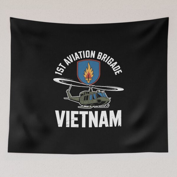 Item preview, 1st Aviation Brigade Vietnam Veteran The Golden Hawks Xmas Long designed and sold by DrewLeuschke.