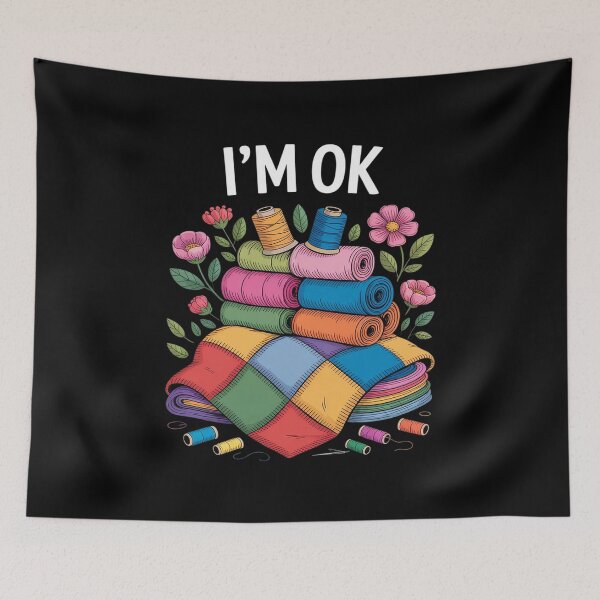 Item preview, Quilter Sewer Sewing I Ok Hand Surrounded designed and sold by HardcoreTour.