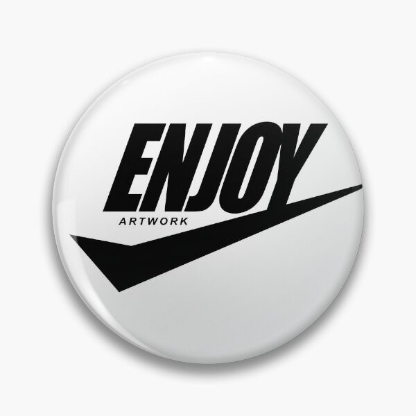 Item preview, Enjoy Check! Logo (Black) designed and sold by  Enjoy Artwork .