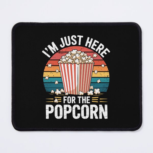 Item preview, Funny I'm Just Here For The Popcorn Retro Movie Night designed and sold by MinaReinger.
