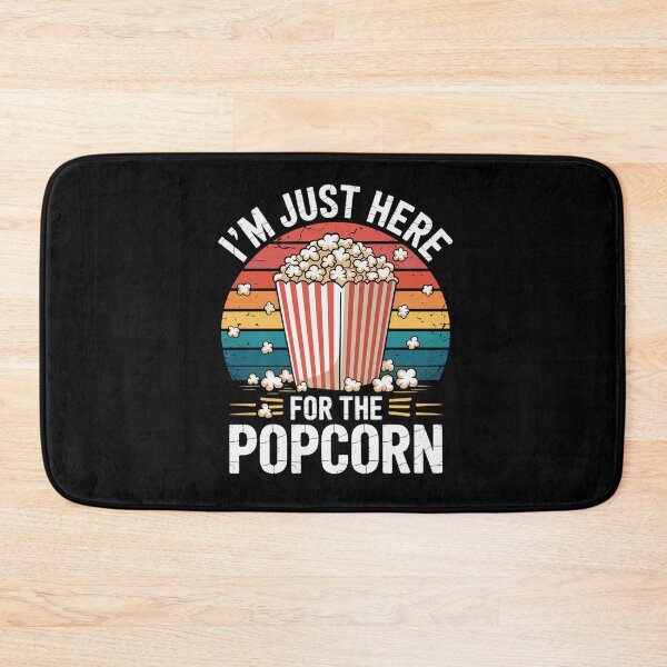 Item preview, Funny I'm Just Here For The Popcorn Retro Movie Night designed and sold by MinaReinger.