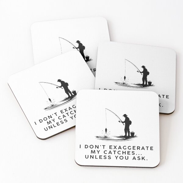 Item preview, Funny Fishing Catch Exaggeration Humor designed and sold by ScáthSolasLife.