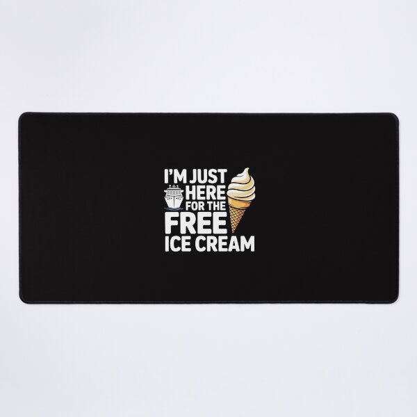 Item preview, I'm Just Here For The Free Ice Cream Cruise 2025 designed and sold by Silicula.