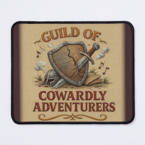 Item preview, Guild of Cowardly Adventurers designed and sold by fairmaiden7.