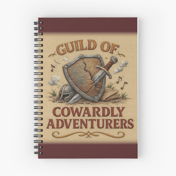 Item preview, Guild of Cowardly Adventurers designed and sold by fairmaiden7.