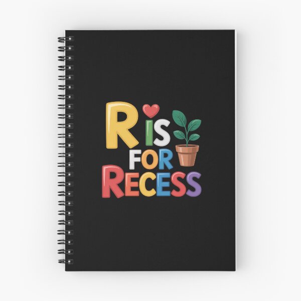 Item preview, R is for Recess School Subject Break Student Fun designed and sold by HardcoreTour.
