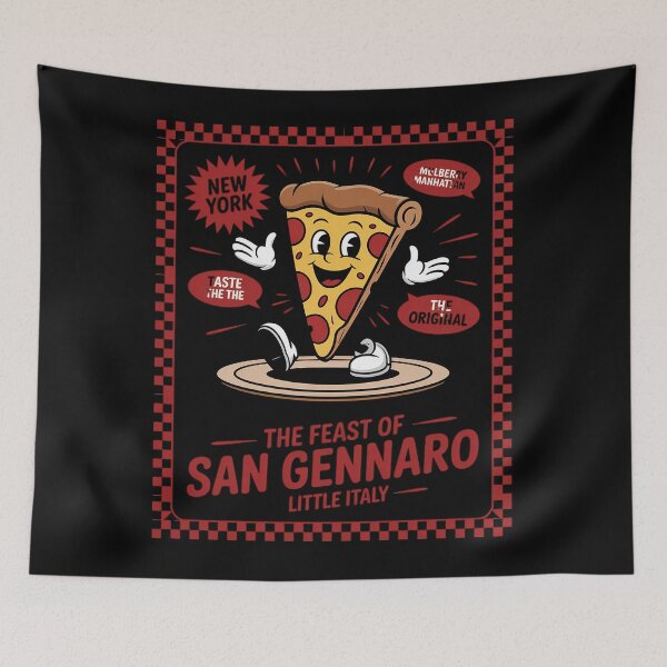 Item preview, Feast of San Gennaro Little Italy Festival New York Pizza designed and sold by HaileyRobel.