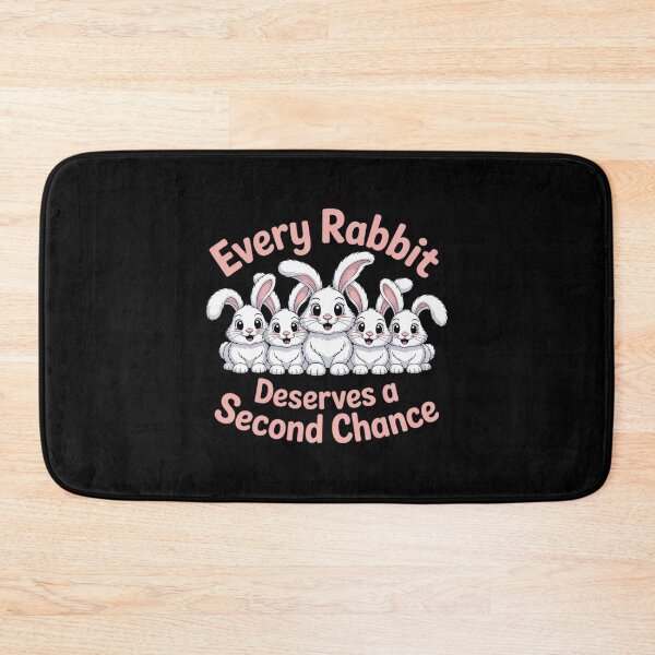 Item preview, Rabbit Adoption, Every Rabbit Deserves A Second Chance designed and sold by HardcoreTour.