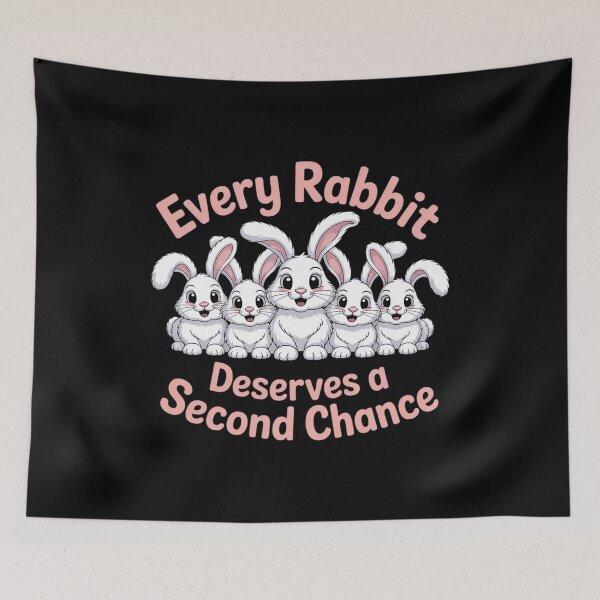 Item preview, Rabbit Adoption, Every Rabbit Deserves A Second Chance designed and sold by HardcoreTour.