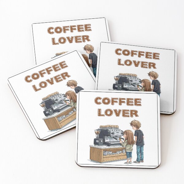 Item preview, Cute Coffee Lover Barista Machine – Adorable Coffee Shop Cartoon Art designed and sold by Grafititee.