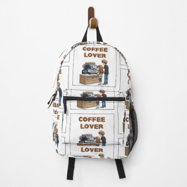 Item preview, Cute Coffee Lover Barista Machine – Adorable Coffee Shop Cartoon Art designed and sold by Grafititee.