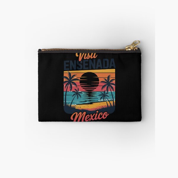 Item preview, Ensenada Mexico Sunset Beach Palm Tree Souvenir designed and sold by AmparoBoyle.