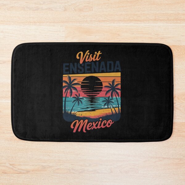 Item preview, Ensenada Mexico Sunset Beach Palm Tree Souvenir designed and sold by AmparoBoyle.