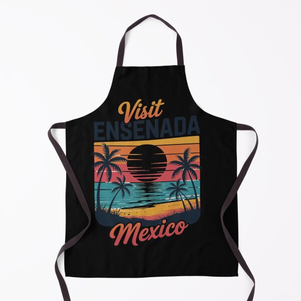 Item preview, Ensenada Mexico Sunset Beach Palm Tree Souvenir designed and sold by AmparoBoyle.