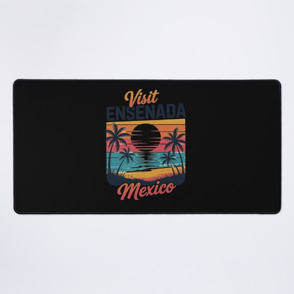Item preview, Ensenada Mexico Sunset Beach Palm Tree Souvenir designed and sold by AmparoBoyle.
