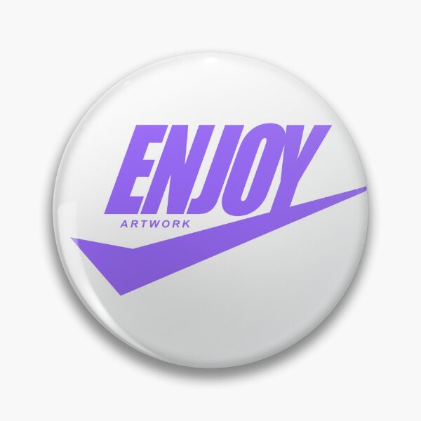Item preview, Enjoy Check! Logo (Purple) designed and sold by  Enjoy Artwork .