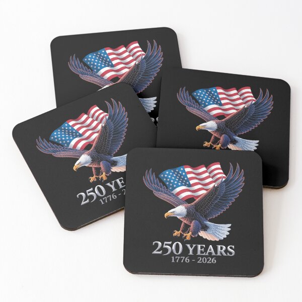 Item preview, Eagle and Flag 250 Years  designed and sold by HaileyRobel.