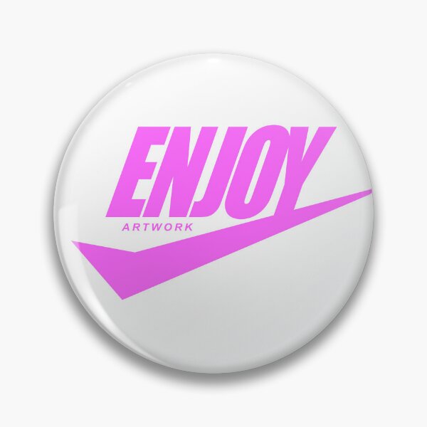 Item preview, Enjoy Check! Logo (Pink) designed and sold by  Enjoy Artwork .