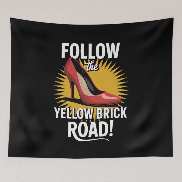 Item preview, Dorothy and Friends Yellow brick road designed and sold by AmparoBoyle.