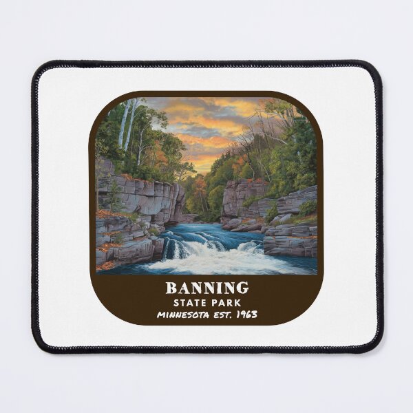 Item preview, Vintage Banning State Park (Minnesota State Park) designed and sold by RabbitK.