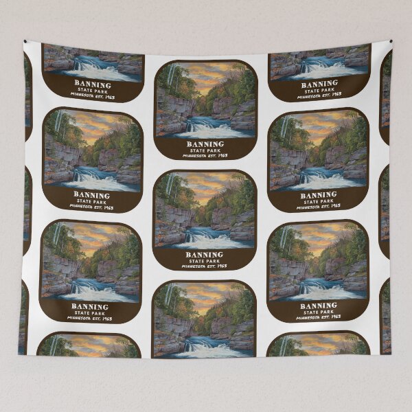 Item preview, Vintage Banning State Park (Minnesota State Park) designed and sold by RabbitK.